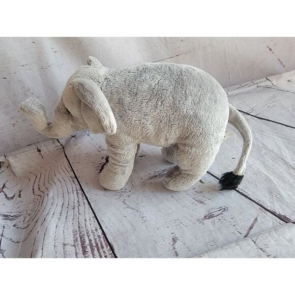 Elephant by Wildlife Artists 8” Plush Stuffed Animal - Picture 4 of 8